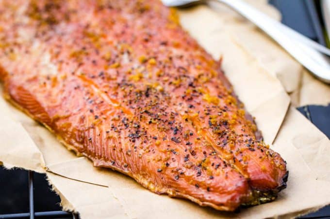 Lemon Pepper Smoked Salmon