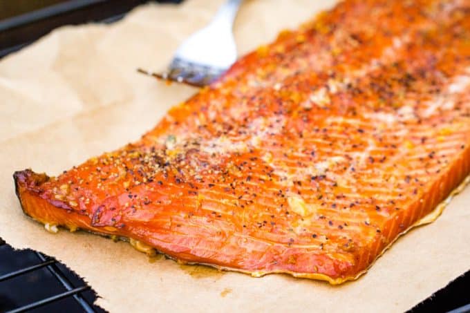 Lemon Pepper Smoked Salmon | Traeger Grilled Hot Salmon Recipe