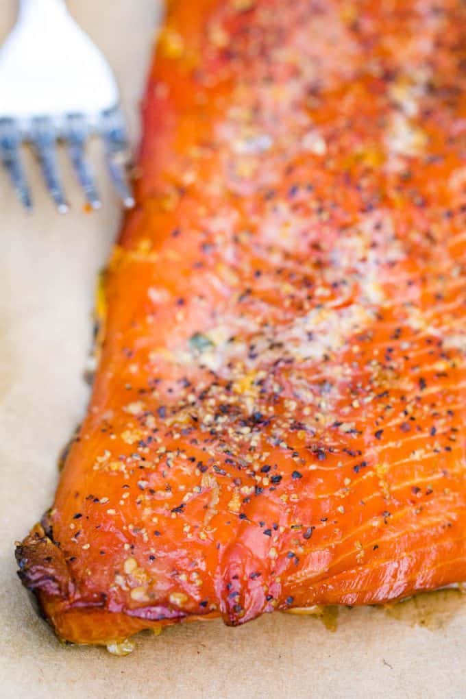 Lemon Pepper Smoked Salmon