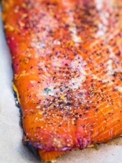 Lemon Pepper Smoked Salmon