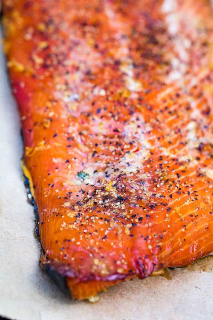 Lemon Pepper Smoked Salmon