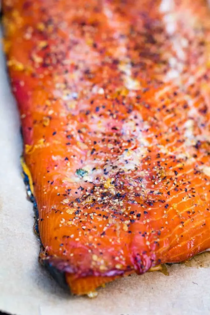 Lemon Pepper Smoked Salmon