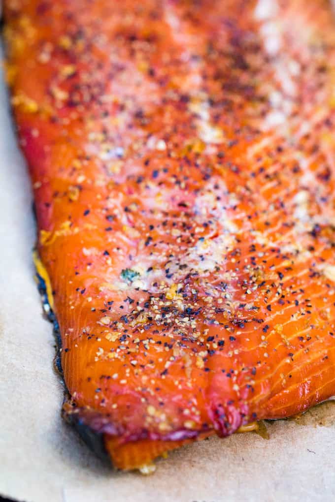 Lemon Pepper Smoked Salmon – Traeger Grilled Hot Salmon Recipe