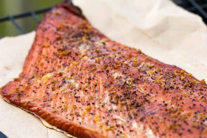 Lemon Pepper Smoked Salmon | Traeger Grilled Hot Salmon Recipe