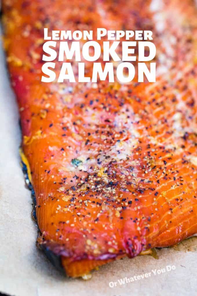 Lemon Pepper Smoked Salmon