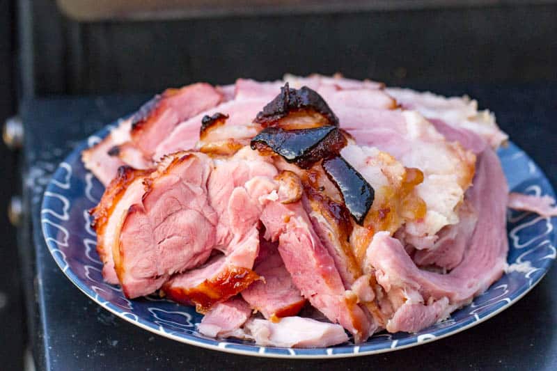 Traeger Smoked Ham Easy glazed doublesmoked ham recipe