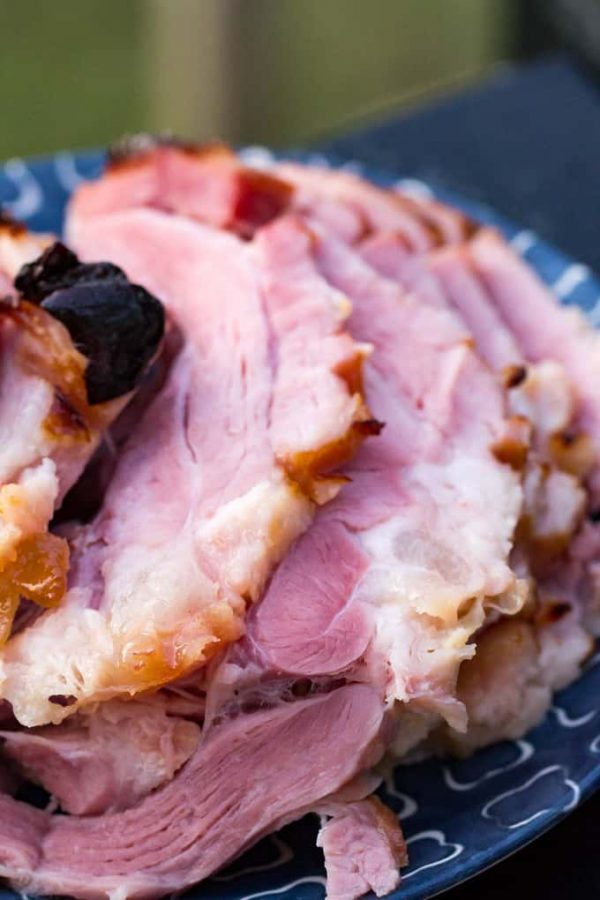 Traeger Smoked Ham Easy glazed doublesmoked ham recipe