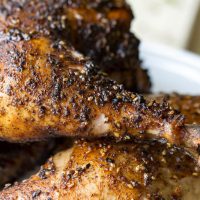 Grilled Chicken Leg Quarters