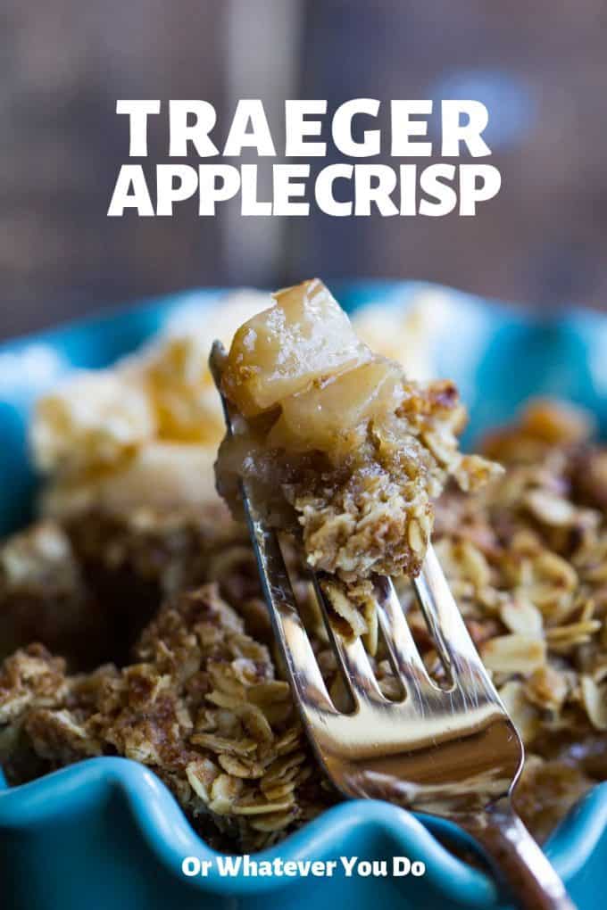 Traeger Apple Crisp