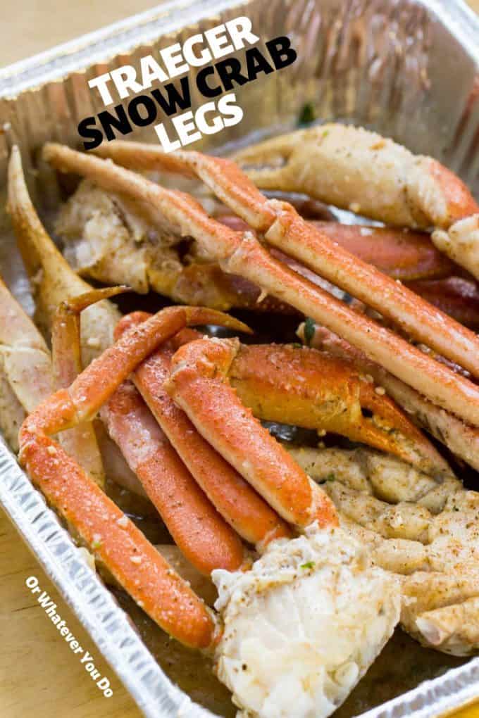 Traeger Snow Crab Legs