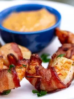 Traeger Bacon-Wrapped Shrimp