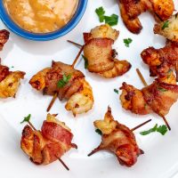 Traeger Bacon-Wrapped Shrimp