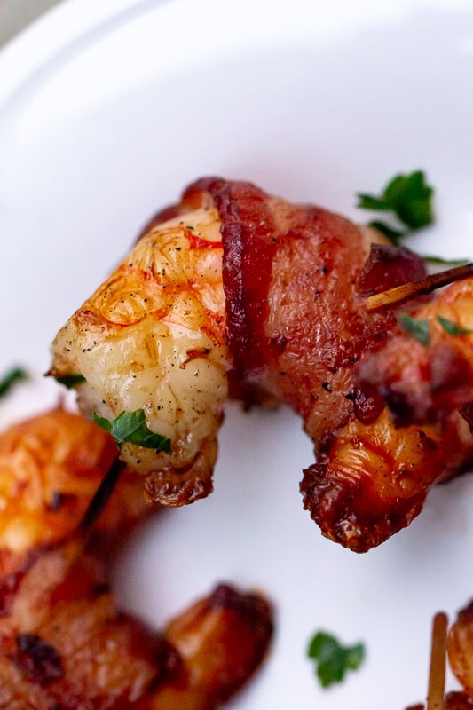 Traeger Bacon-Wrapped Shrimp