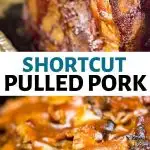 Shortcut Smoked Pulled Pork Recipe - Traeger + Instant Pot BBQ Pork