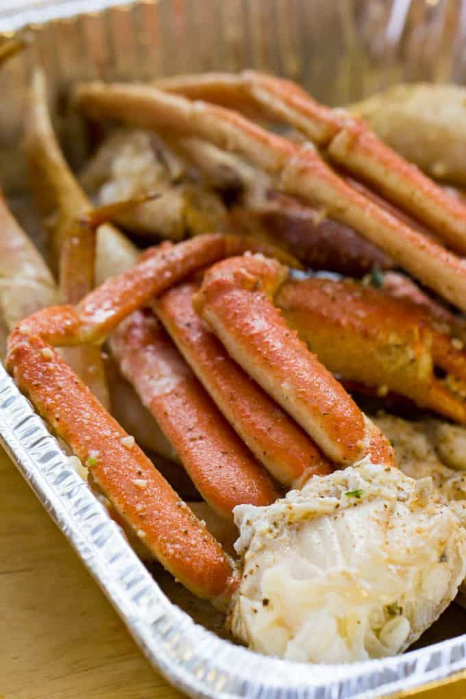 Traeger Grilled Crab Legs