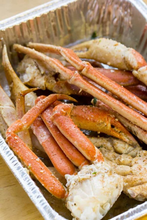 Traeger Grilled Crab Legs Easy woodfired crab leg recipe