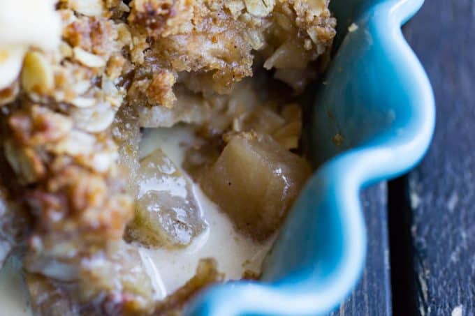 Traeger Apple Crisp