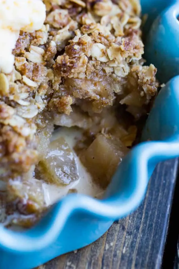 Traeger Apple Crisp