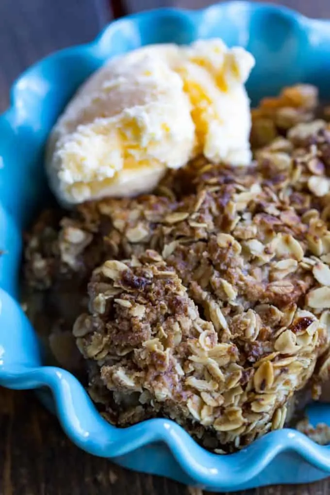 Traeger Apple Crisp