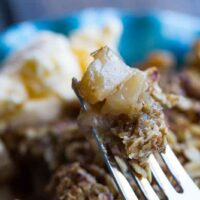 Traeger Apple Crisp