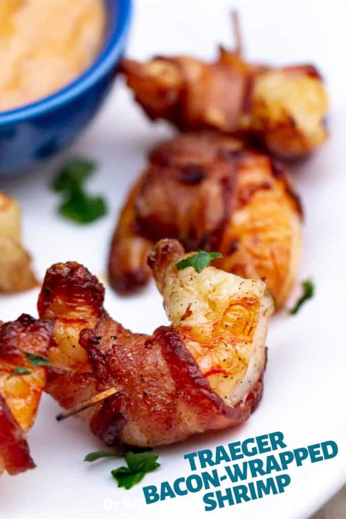 Traeger Bacon-Wrapped Shrimp