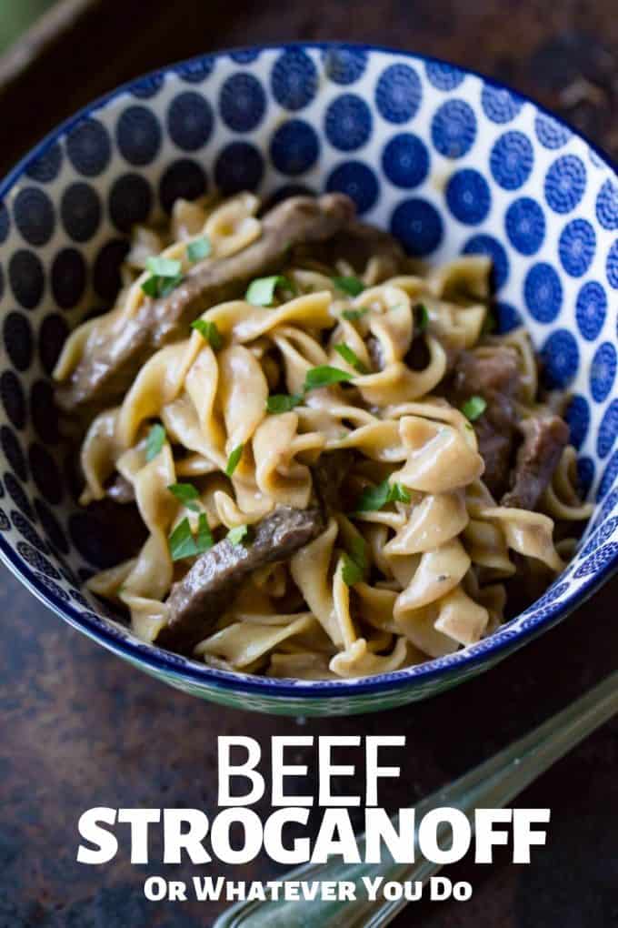 Beef Stroganoff