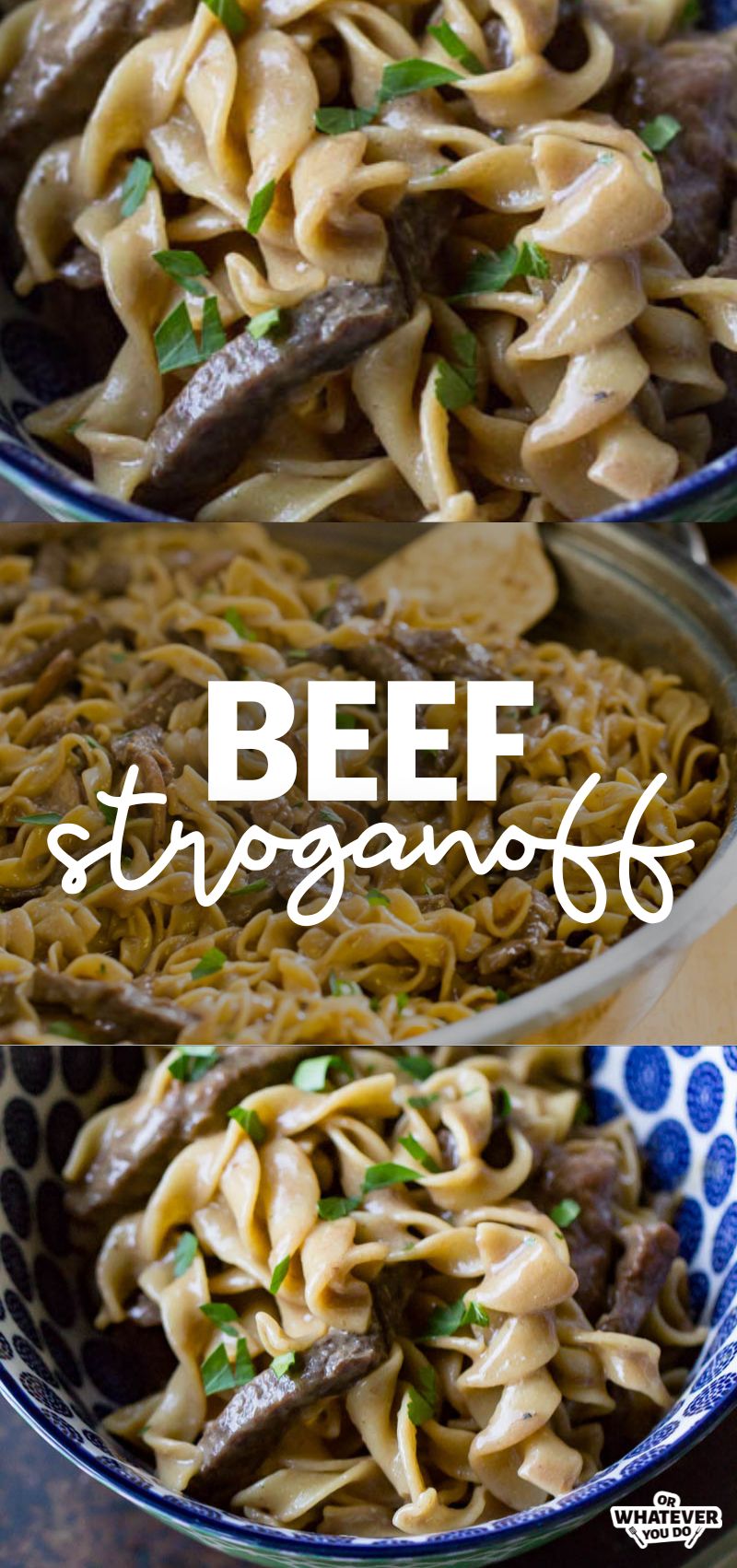 Beef Stroganoff