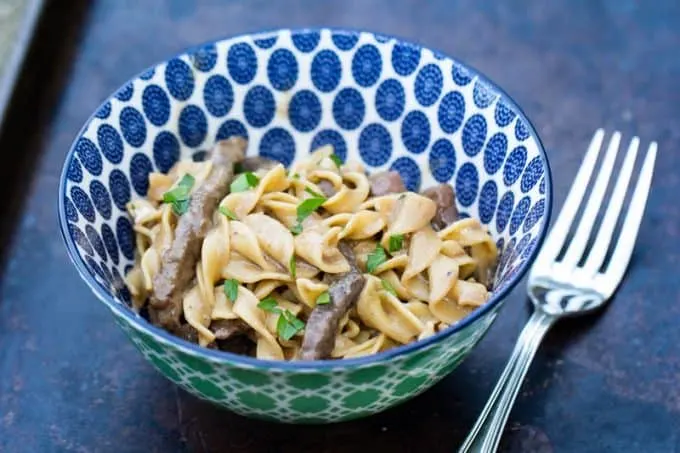 Homemade Beef Stroganoff