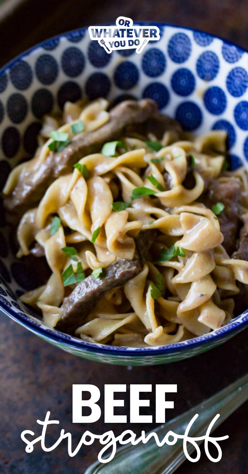 Beef Stroganoff