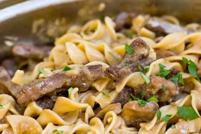 Beef Stroganoff Recipe - Homemade Classic Family Recipe