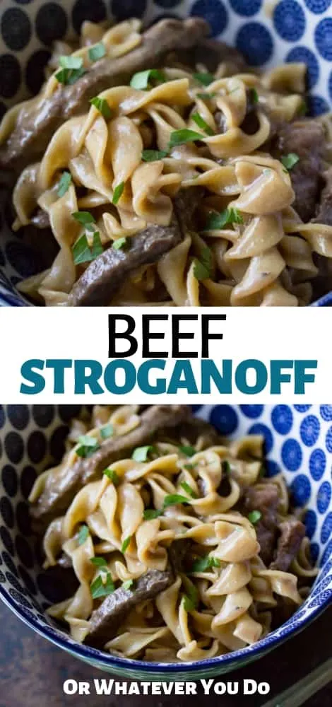 Beef Stroganoff