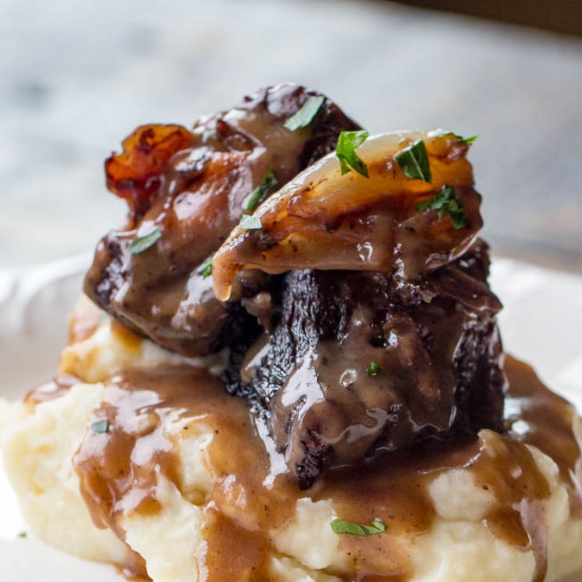 Traeger Braised Beef Short Ribs