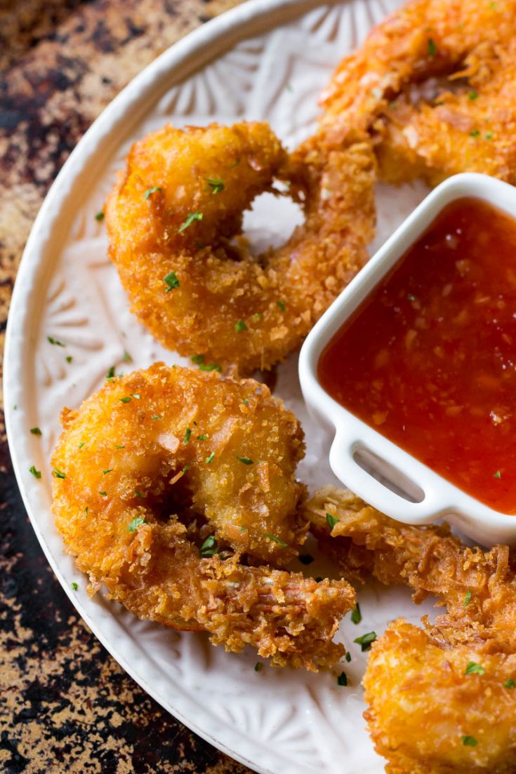 Coconut Shrimp - Easy homemade coconut shrimp appetizer