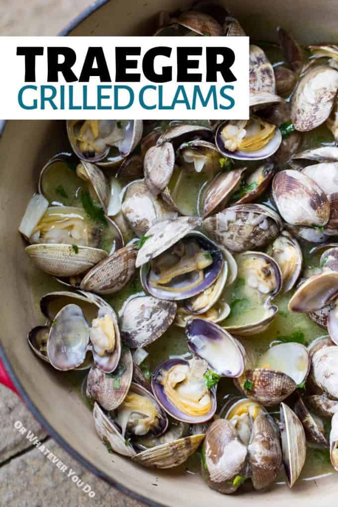 Traeger Grilled Clams 