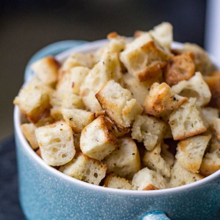 Traeger Grilled Croutons