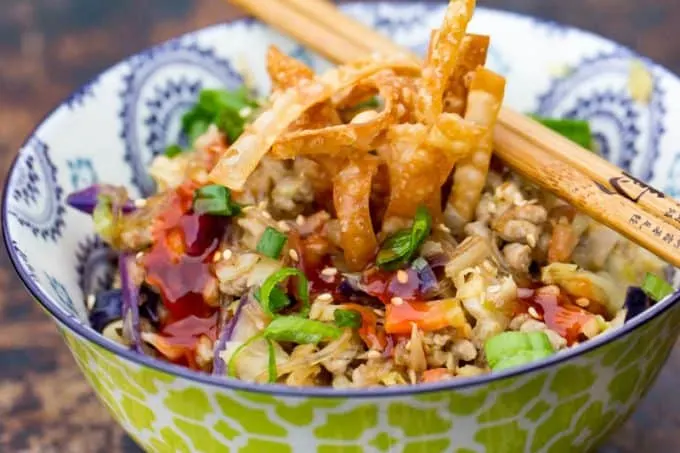 Egg Rolls in a Bowl