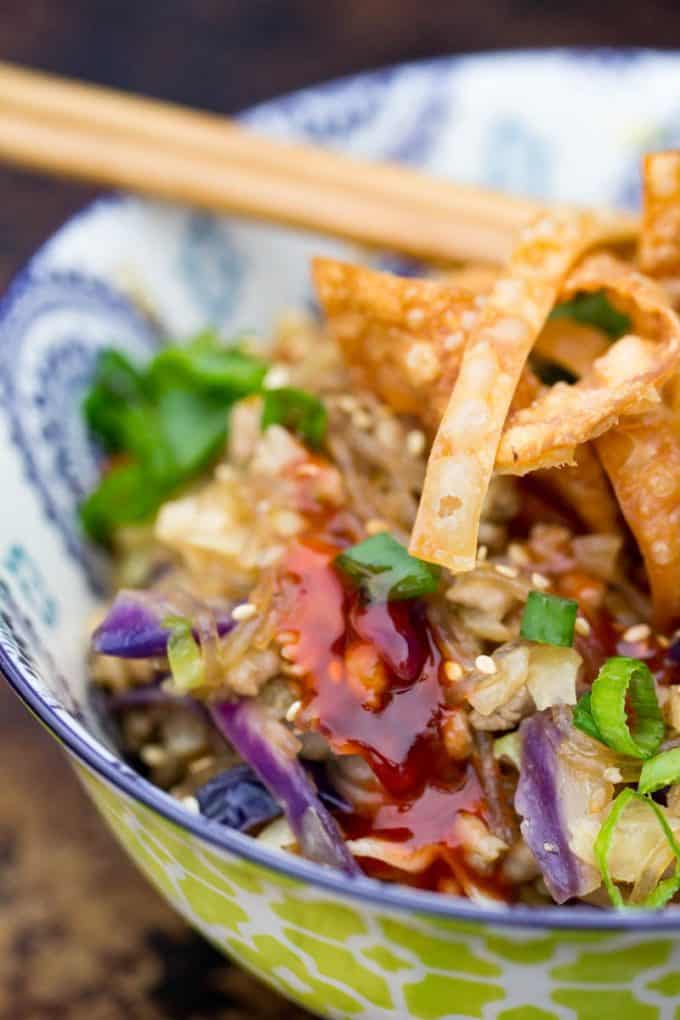 Egg Rolls in a Bowl