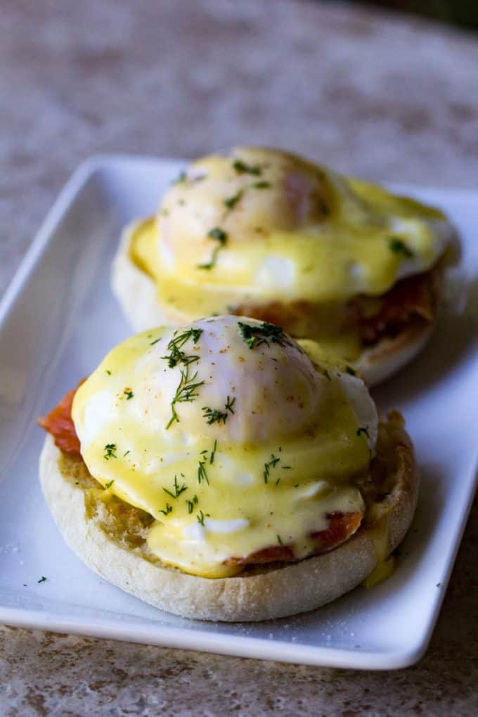 Smoked Salmon Eggs Benedict