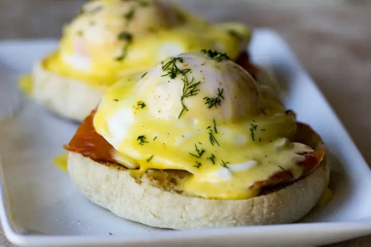 Smoked Salmon Eggs Benedict