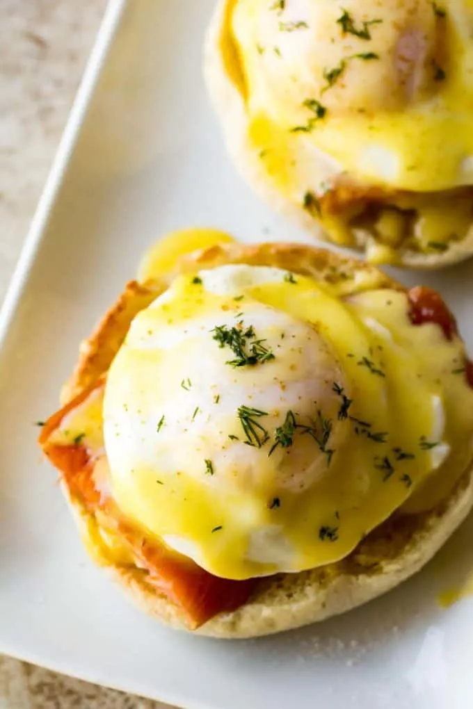 Smoked Salmon Eggs Benedict