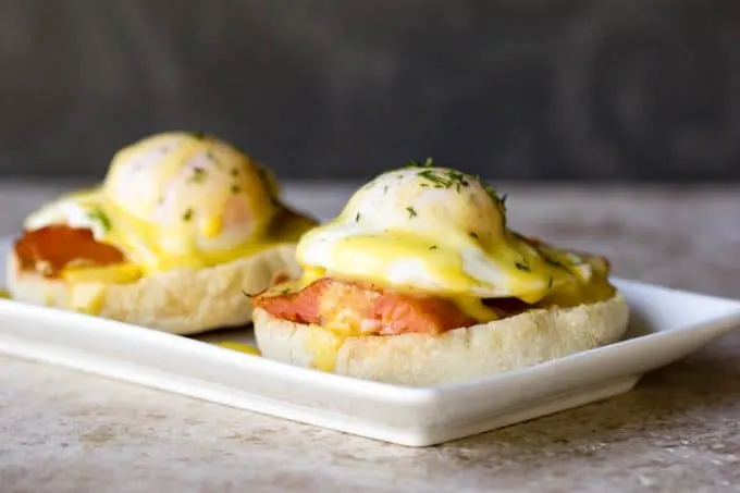 Smoked Salmon Eggs Benedict