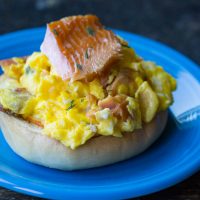 Smoked Salmon Scramble