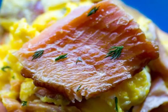 Smoked Salmon and Scrambled Eggs