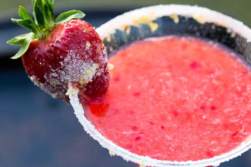 Strawberry Lemon Drop Easy berry cocktail recipe