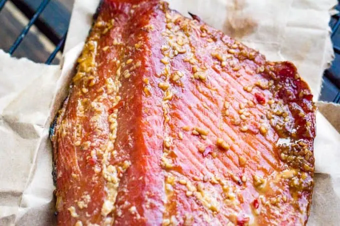 Teriyaki Smoked Salmon