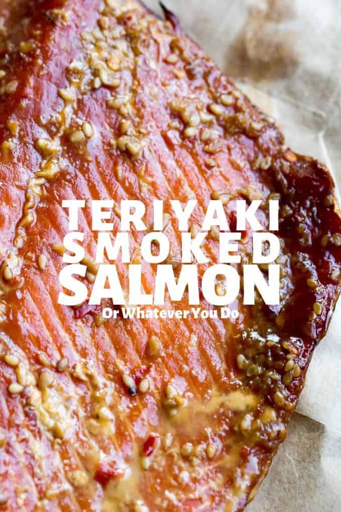 Teriyaki Smoked Salmon