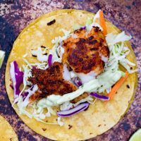Traeger Grilled Blackened Fish Tacos