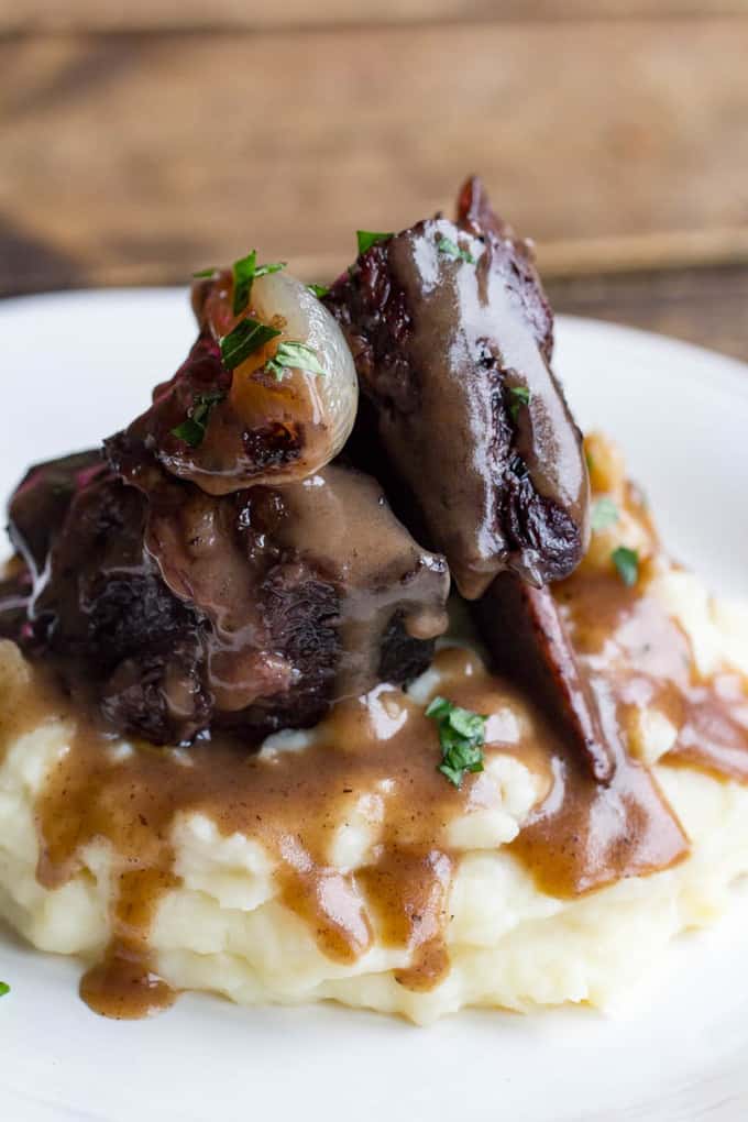 Traeger Braised Beef Short Ribs