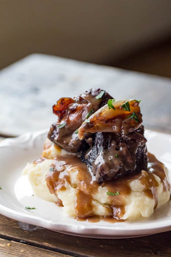 Traeger Braised Beef Short Ribs