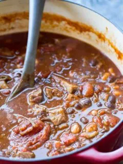 Traeger Brisket Chili